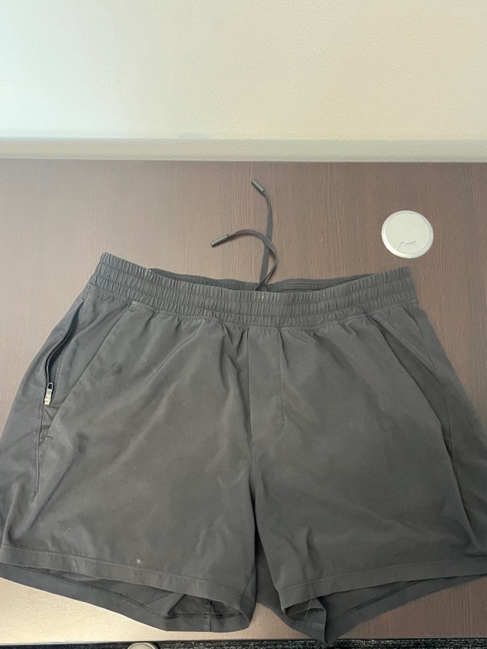 Lululemon Men's Surge Lined-Free Running Shorts 5" - Black - Size L